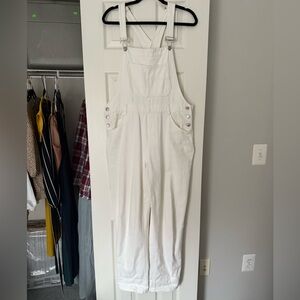 White Women's Overalls
